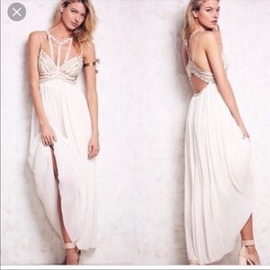 Sacred geometry maxi dress